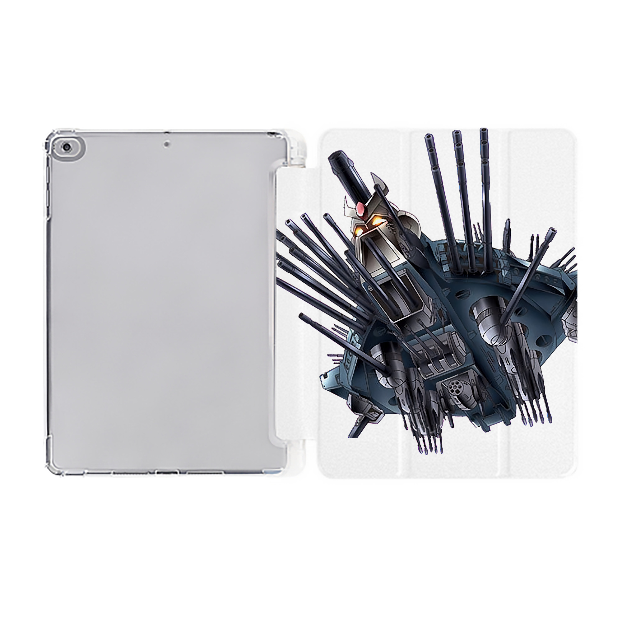 （画像用） 遊☆戯☆王 Yu-Gi-Oh! IPad ケース ペン収納付き 三つ折りスタンド PUレザー×シリコン 対応機種9.5/10.5/10.9インチ